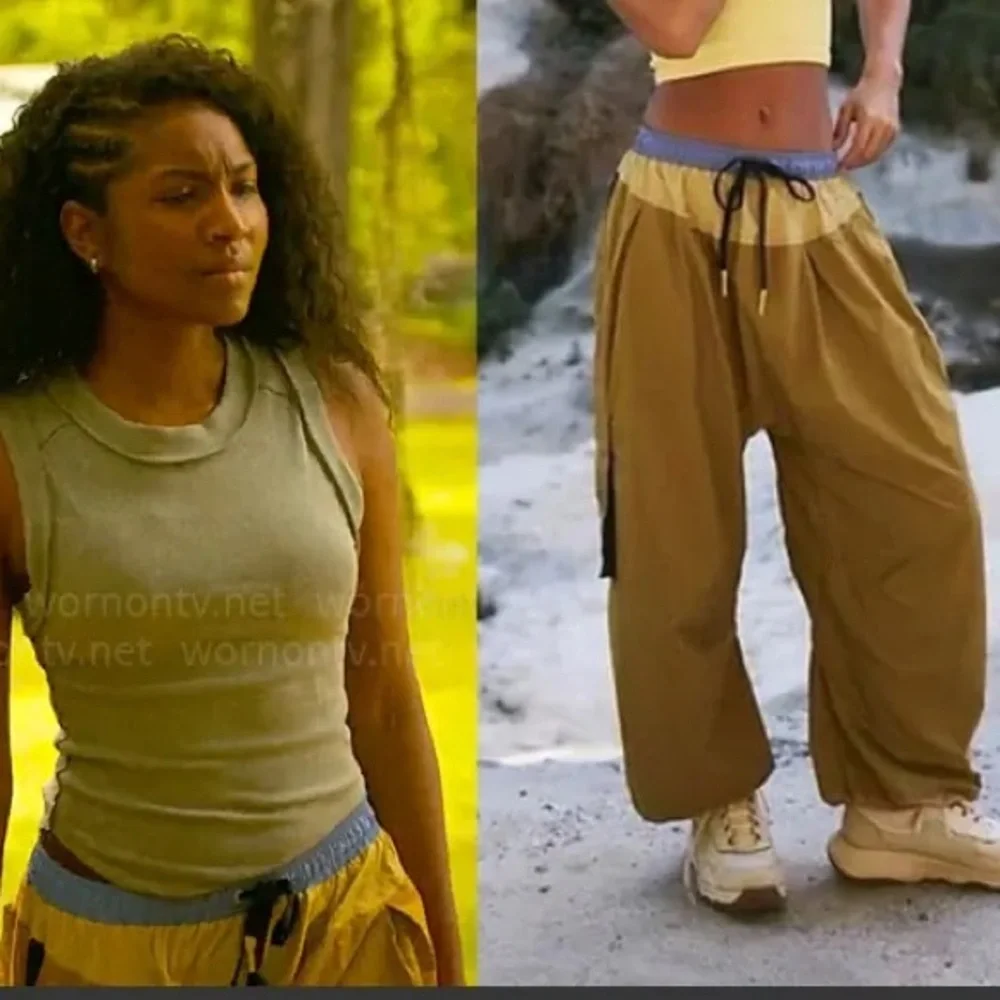 New! Free People Movement Spring Forward Pants ✨ RARE Color Combo✨ Large NWOT! - Picture 8 of 13